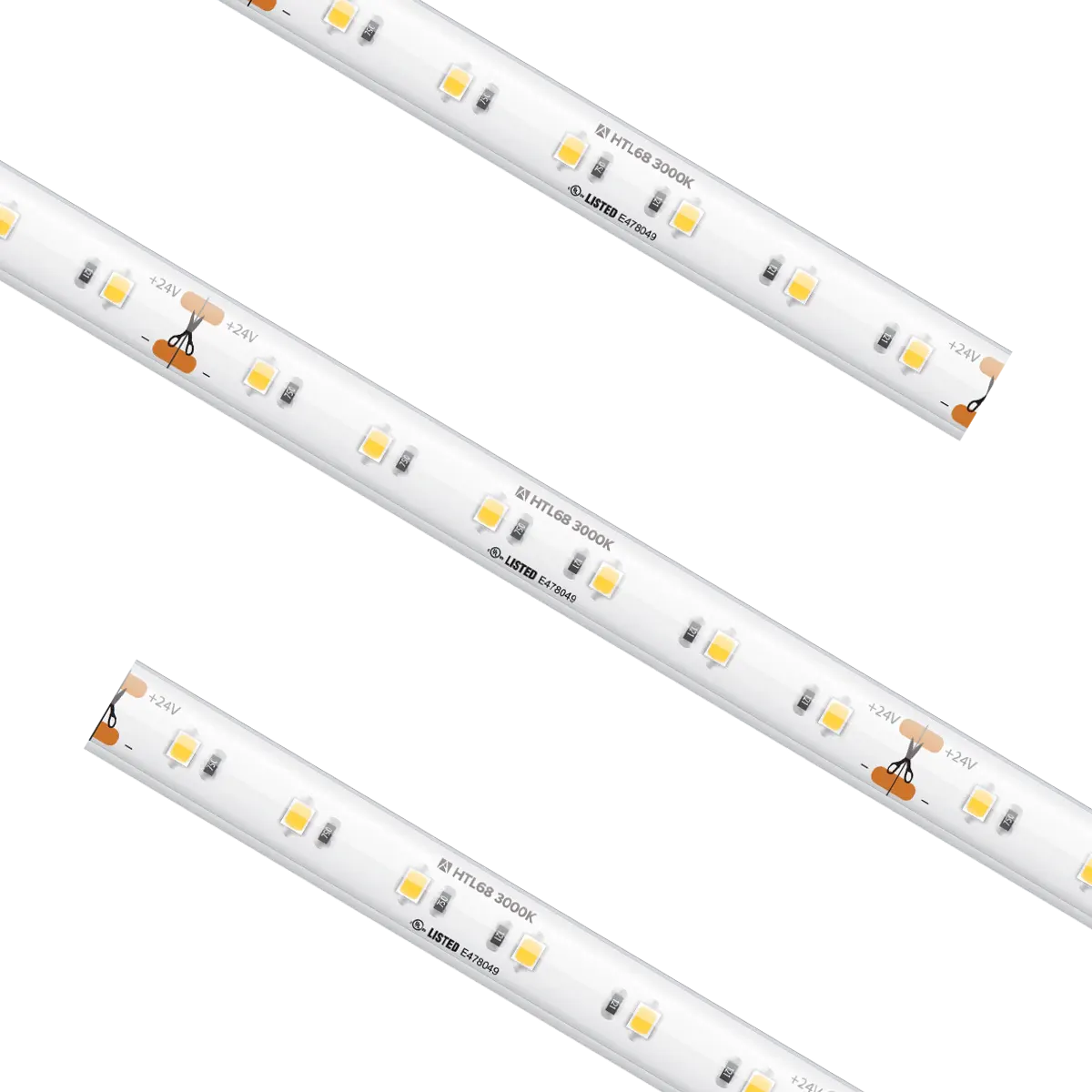High Output Tape Light IP68 3000K 16.4Ft
