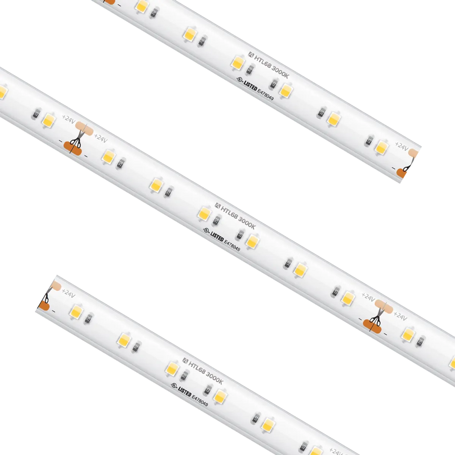 High Output Tape Light IP68 3000K 16.4Ft