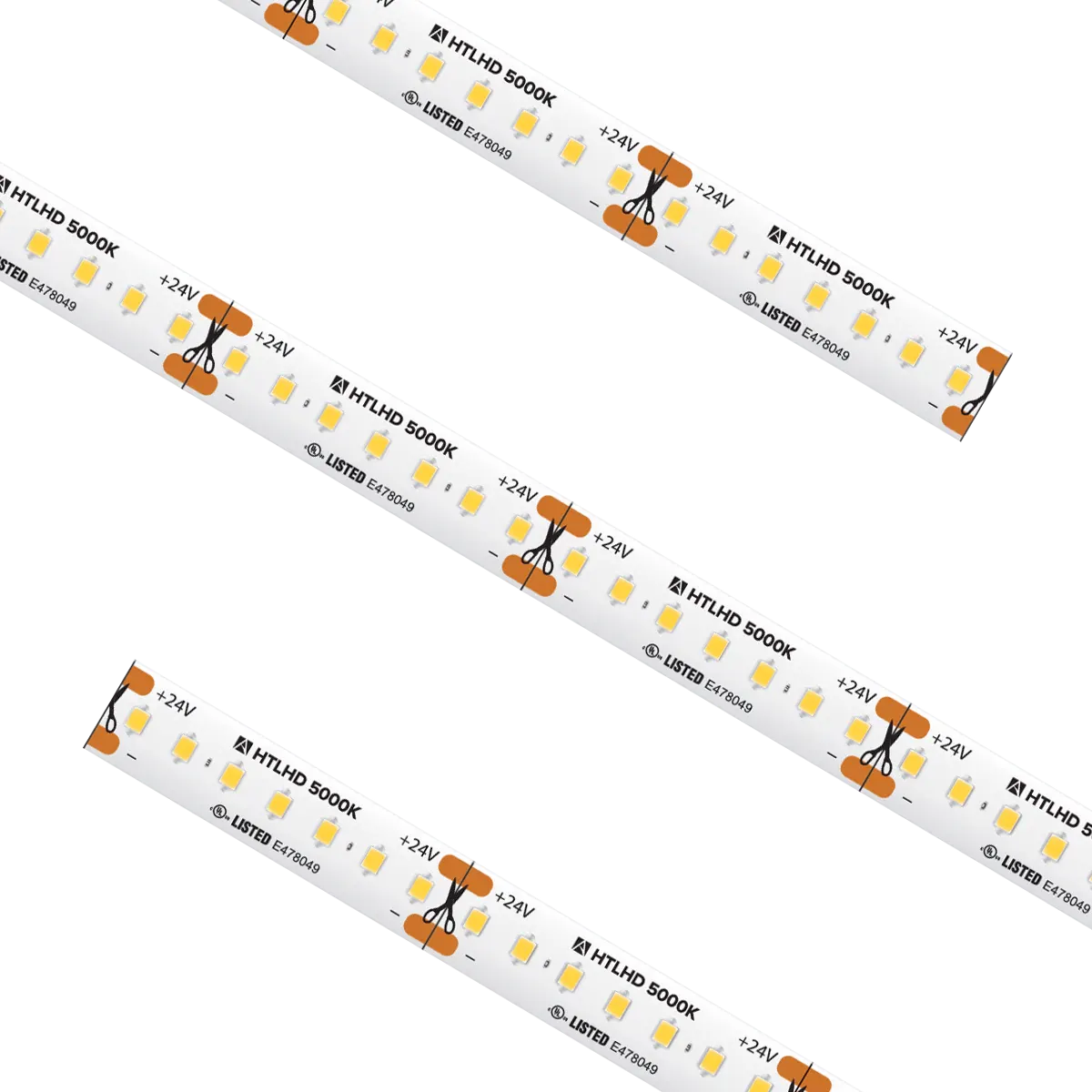 High Output High Density Tape Light IP54 5000K 27Ft
