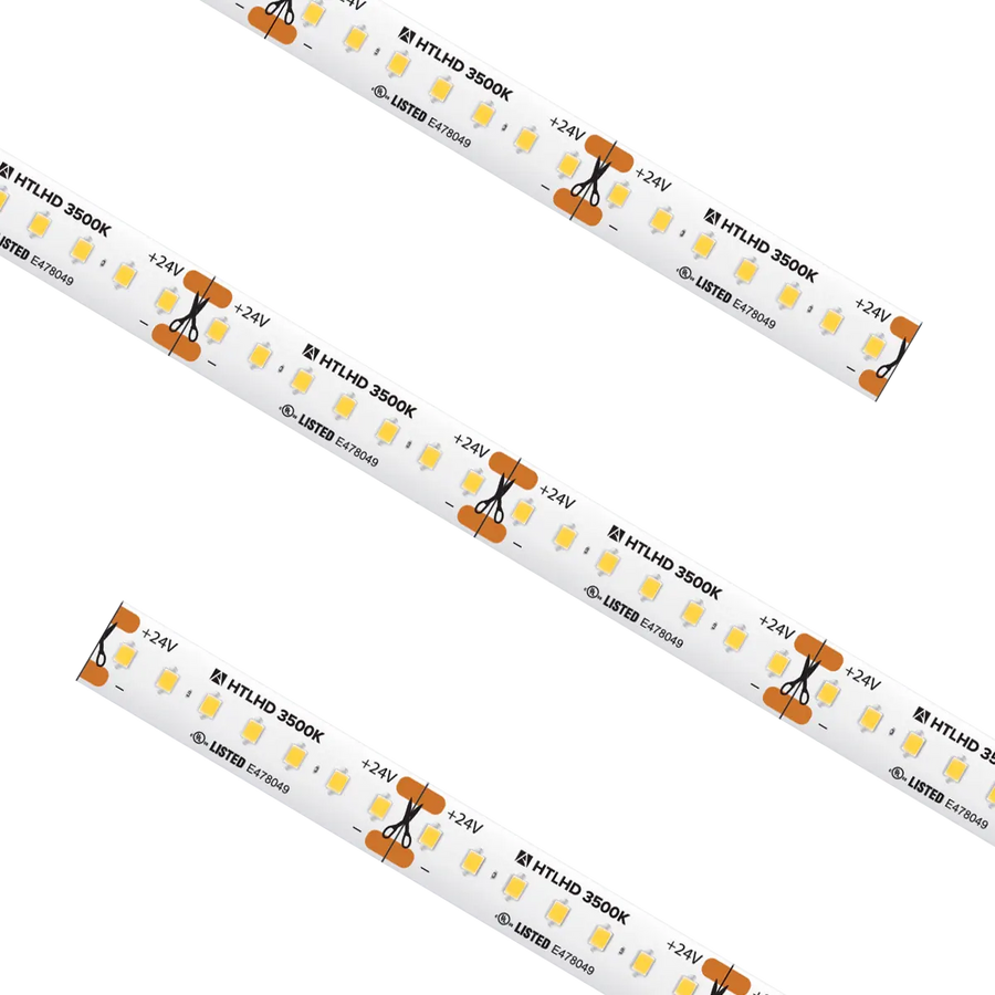 High Output High Density Tape Light IP54 3500K 16.4Ft