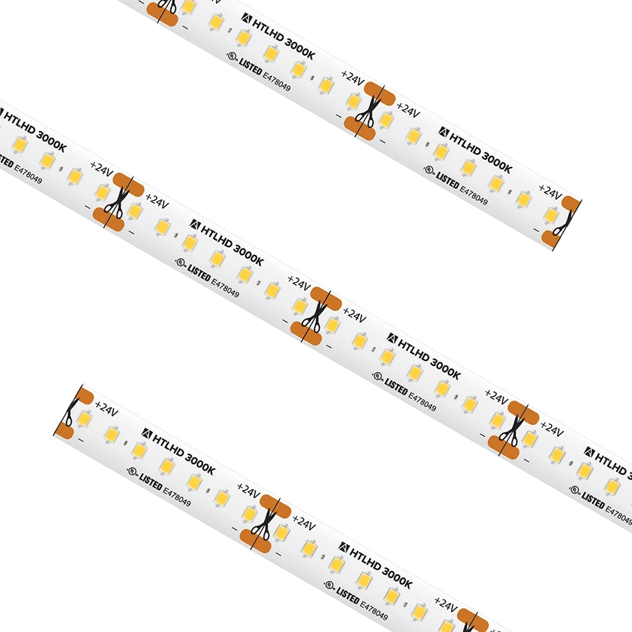High Output High Density Tape Light IP54 3000K Custom Cut