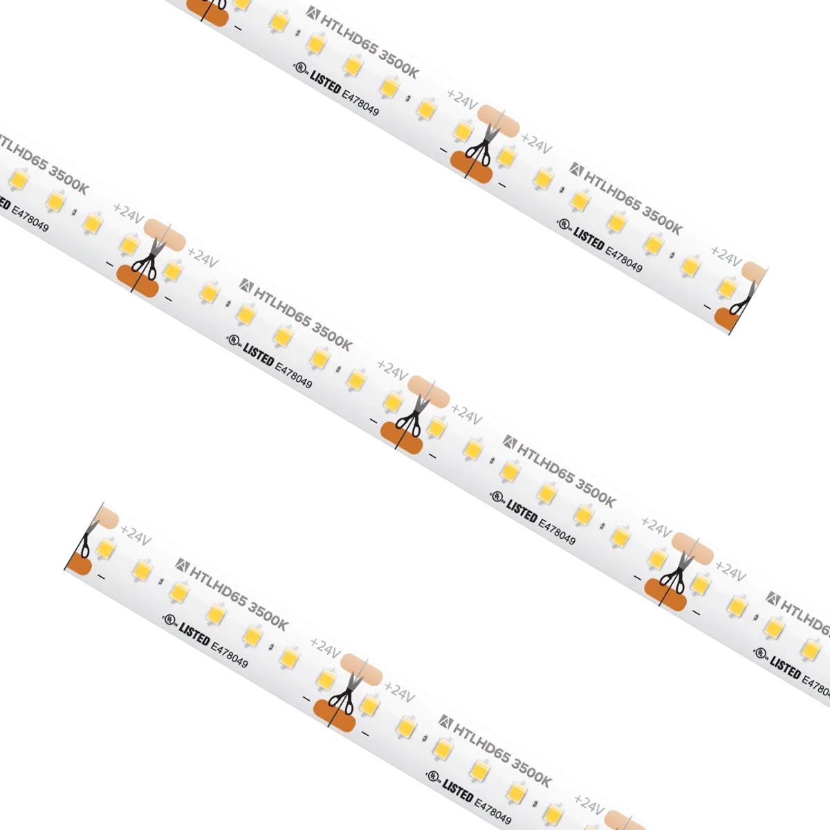 High Output High Density Tape Light IP65 3500K 16.4Ft