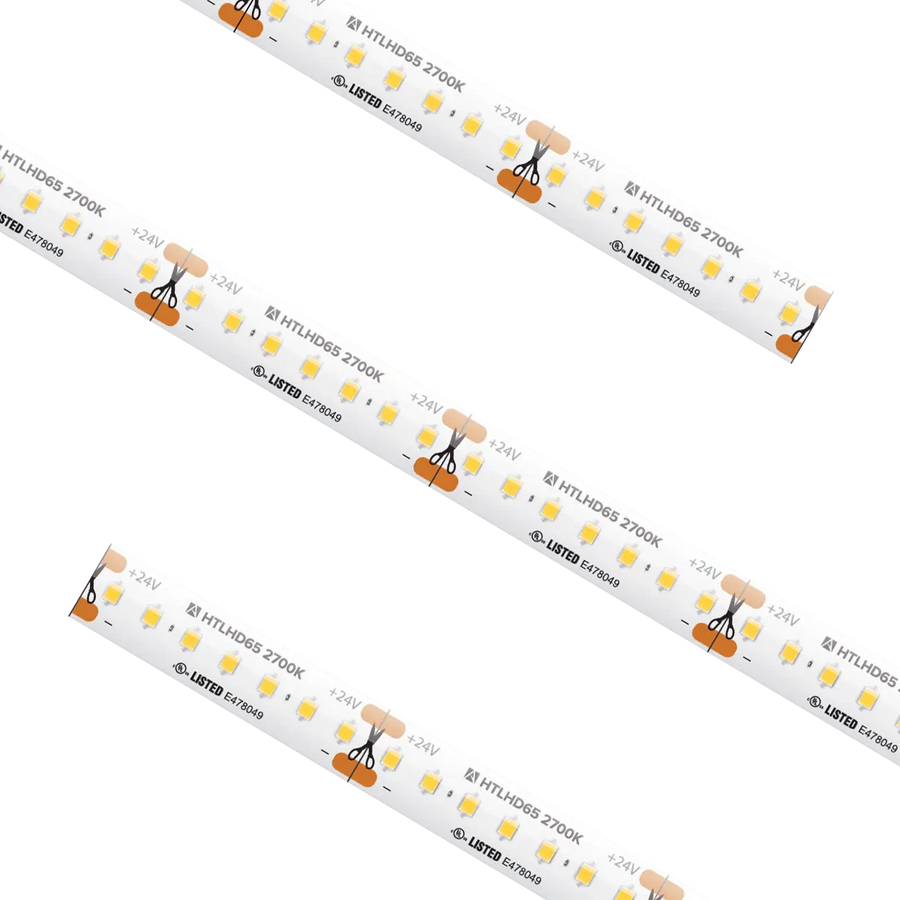 High Output High Density Tape Light IP65 2700K 16.4Ft