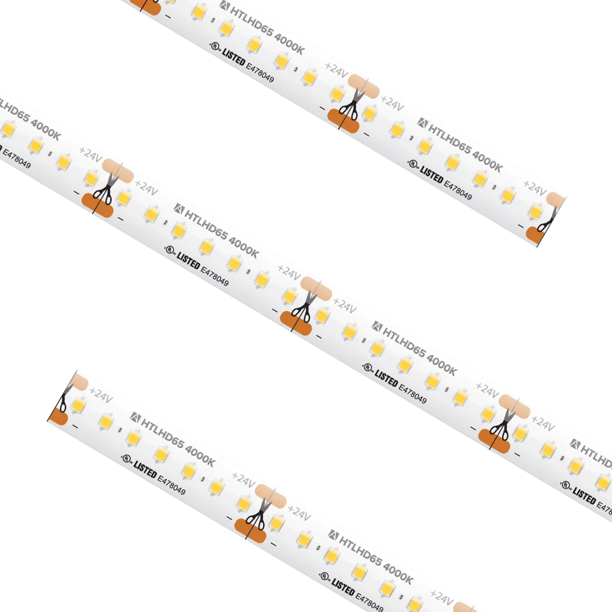 High Output High Density Tape Light IP65 4000K Custom Cut