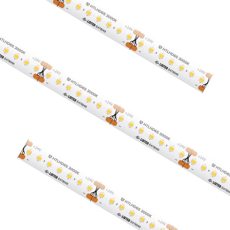 High Output High Density Tape Light IP65 3000K Custom Cut