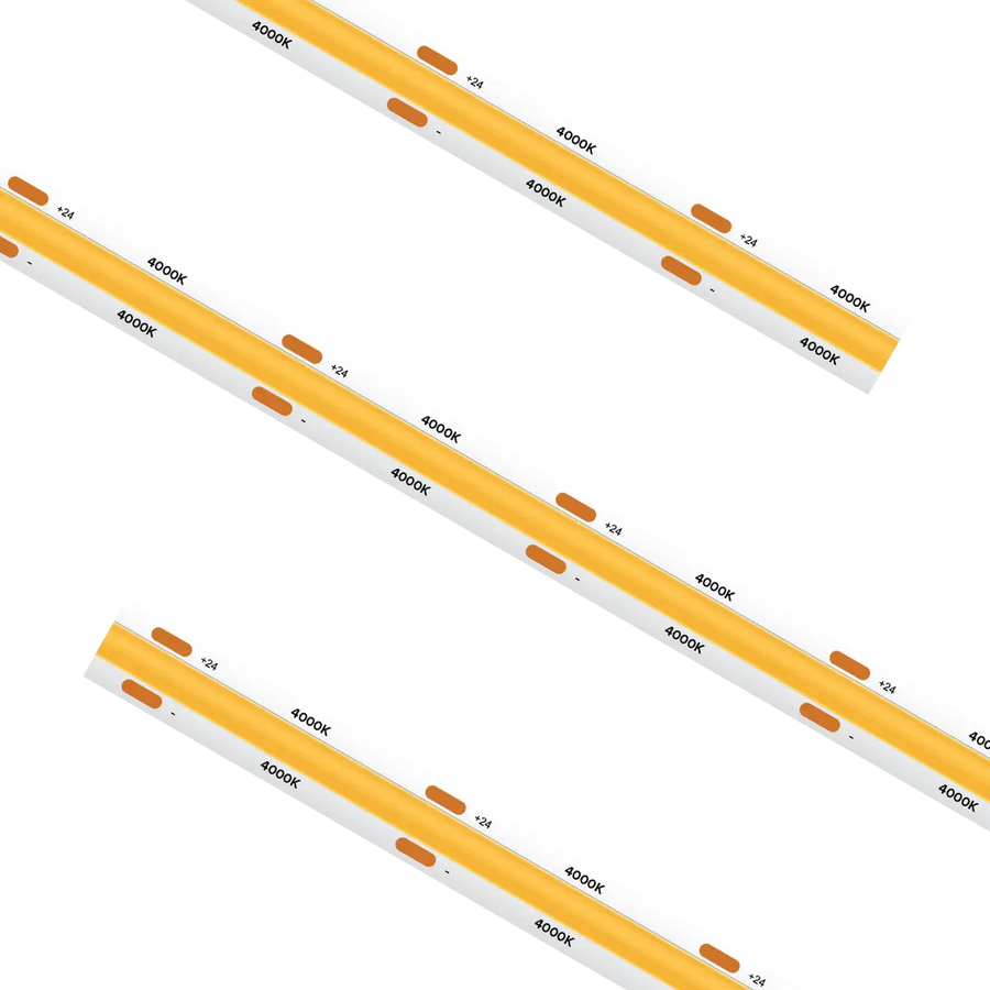 High Output 10M Max Run COB Tape Light, 49.2ft Reel 4000K
