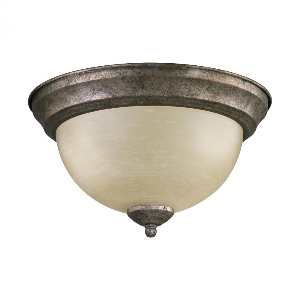 Quorum Lighting IBS-250 Flush Mount - Mystic Silver