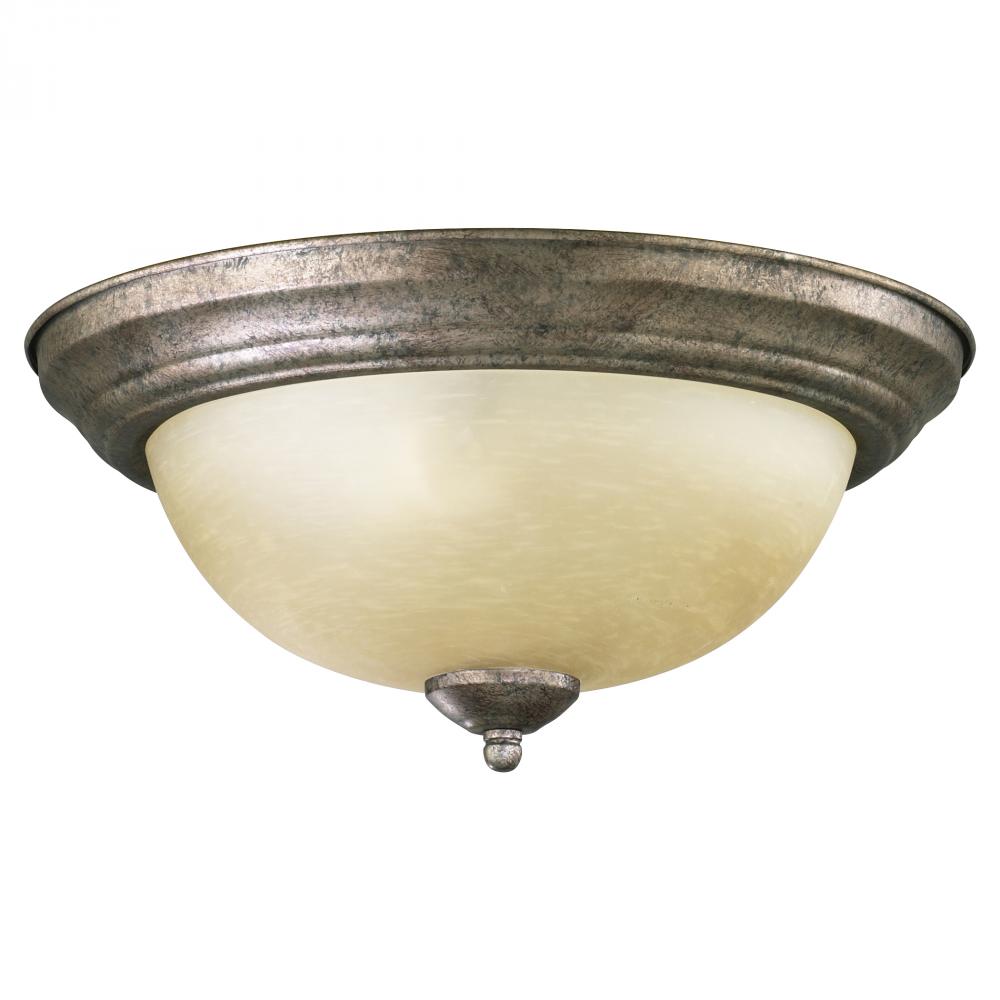 Quorum Lighting IBS-251 Flush Mount - Mystic Silver