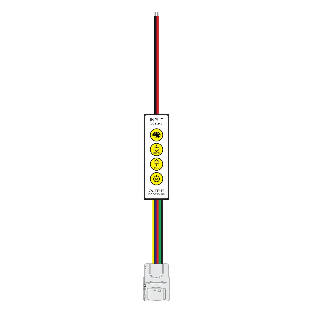 RGBTW Simple Select In-line Controller