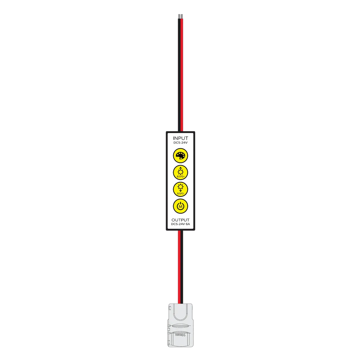 Single Color Simple Select In-line Controller