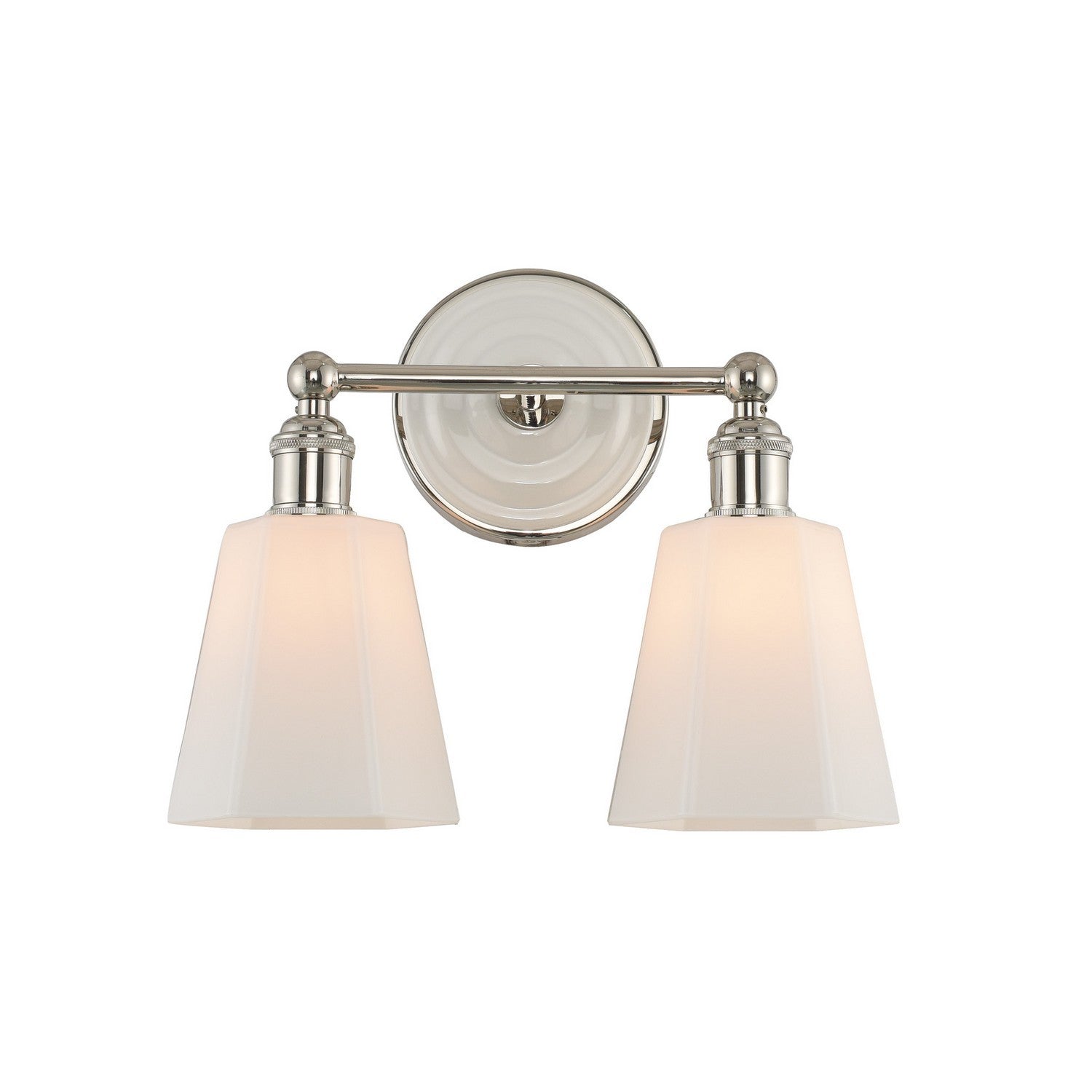 Kalco Greenwich 2 Light Bath – Polished Nickel – 305032PN