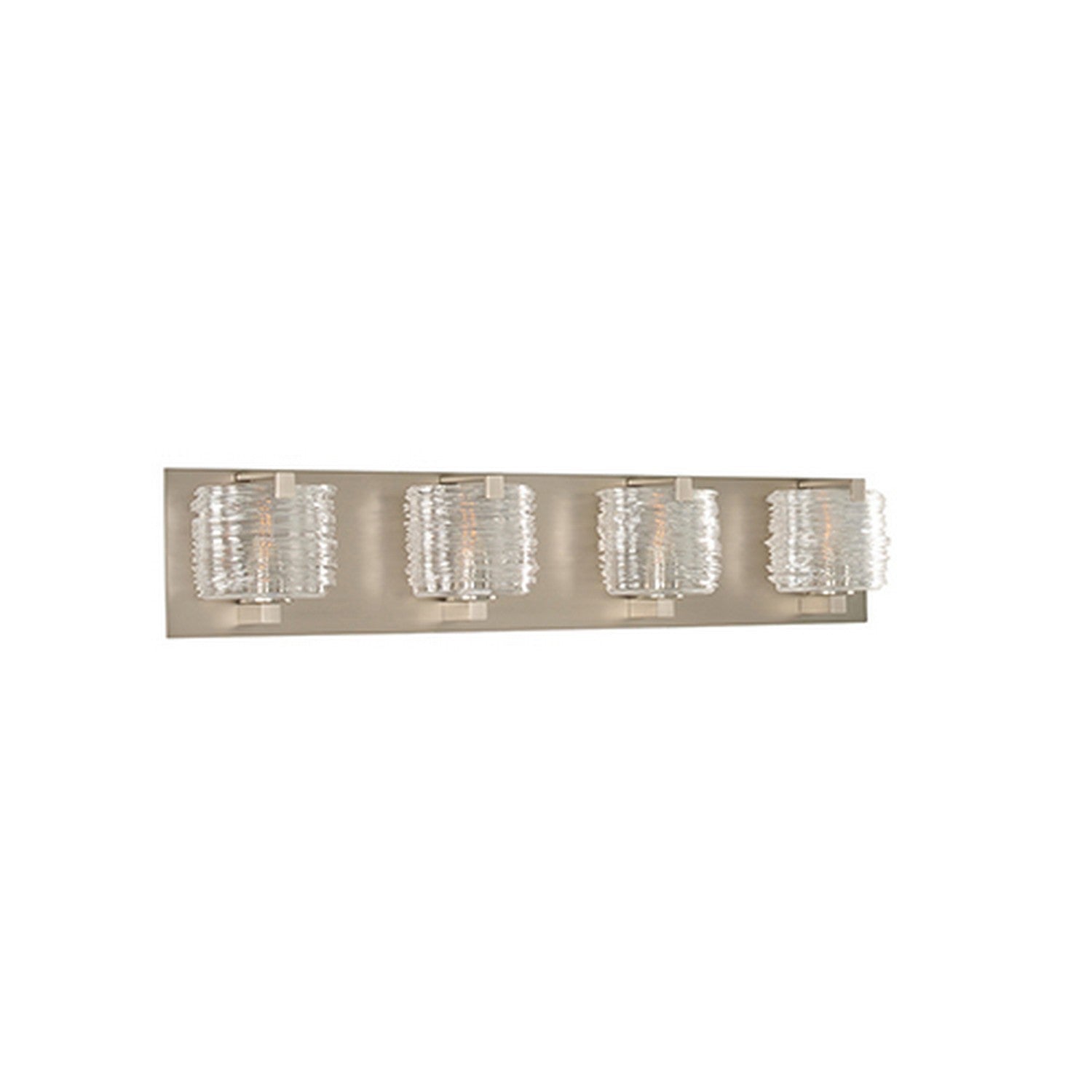 Kalco South Bay 4 Light Bath – Satin Nickel – 313734SN