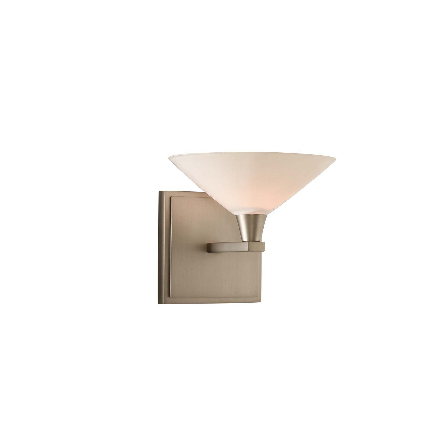 Kalco Galvaston 1 Light Bath – Satin Nickel – 315131SN