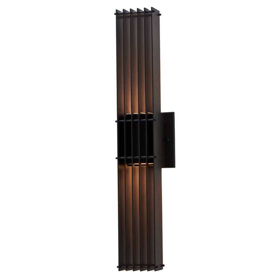Kalco Drew 30In Outdoor Sconce – Matte Black – 404924MB