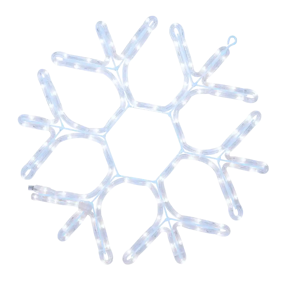 Classic Snowflake Cool White 24in