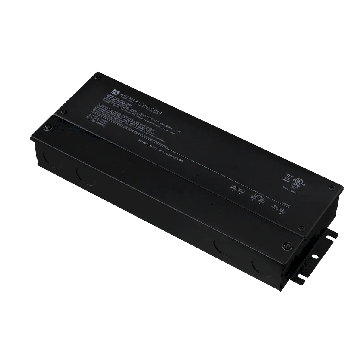 LED-DRJ Series 24V DC, 288W(3x96W), Non-Dimmable LED Driver w/junction box