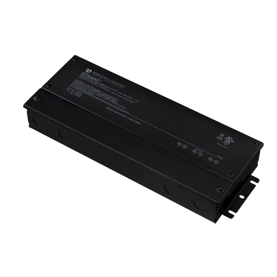 LED-DRJ Series 24V DC, 288W(3x96W), Non-Dimmable LED Driver w/junction box
