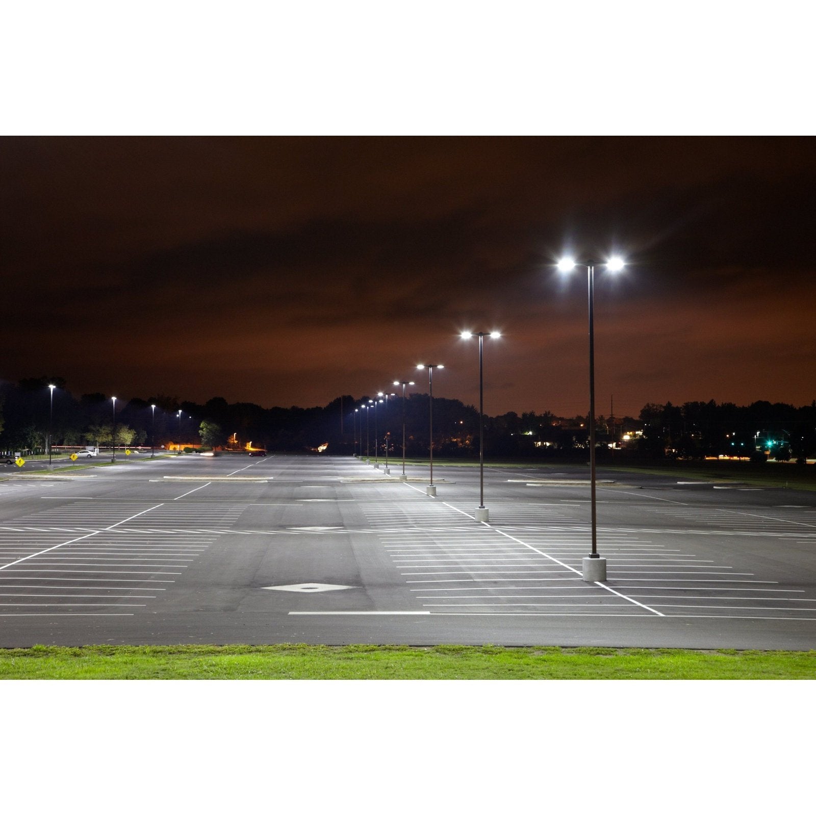 MAL05 180W LED Area Flood Light 25000 Lumens 120-277VAC 5000K Type 3 - Dark Bronze