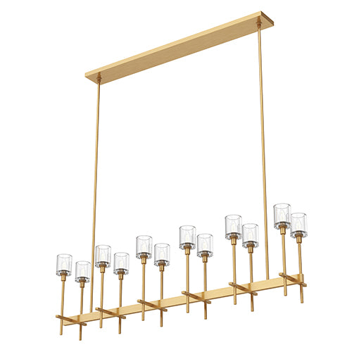 Alora Lighting SALITA LP314312VBCC Island Traditional - Brass