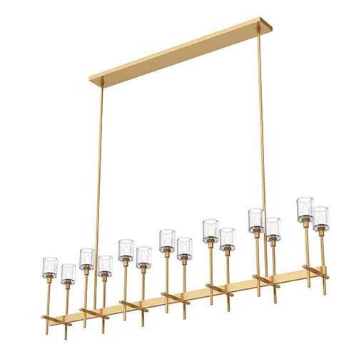 Alora Lighting SALITA LP314314VBCC Island Traditional - Brass