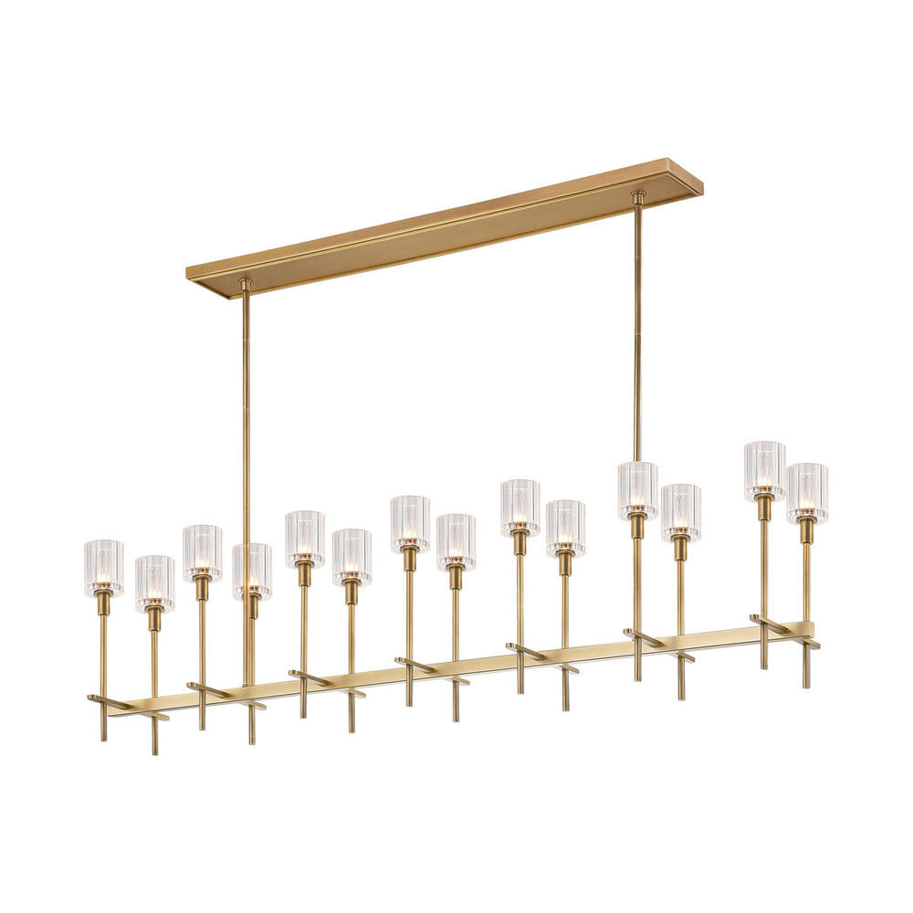 Alora Lighting SALITA LP314314VBRC Island Traditional - Brass