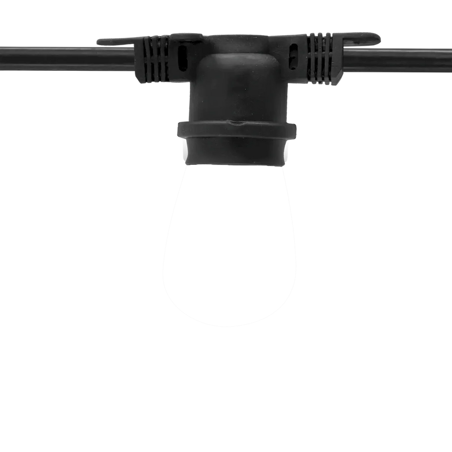Commercial Light String E26 330ft Reel Black