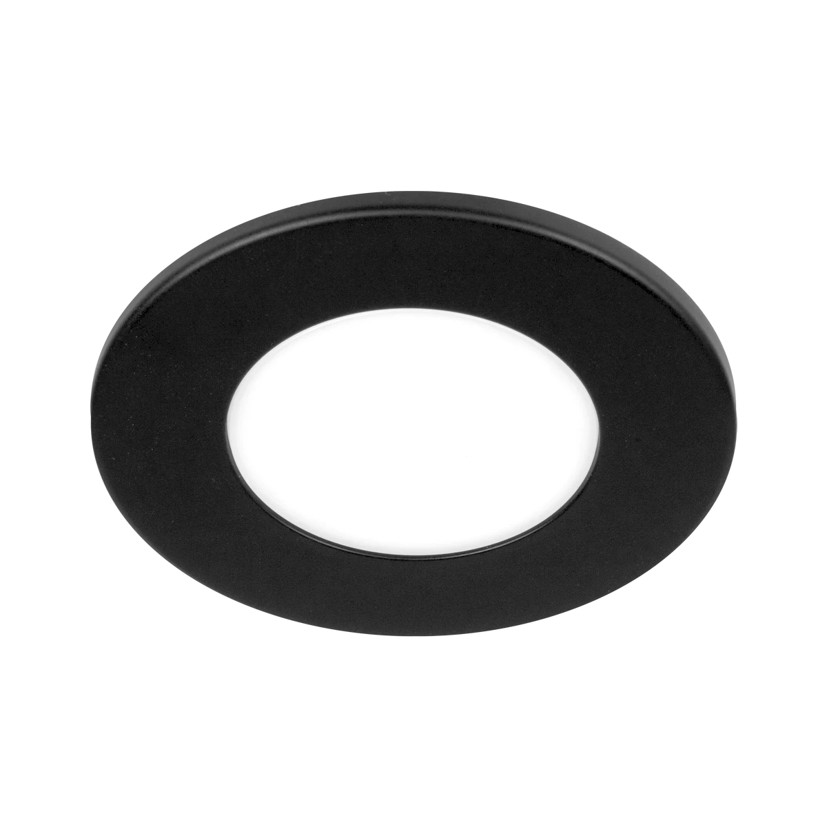 Lunette 4inch 5CCT Diffuse Surface Mount Downlight, Black Finish
