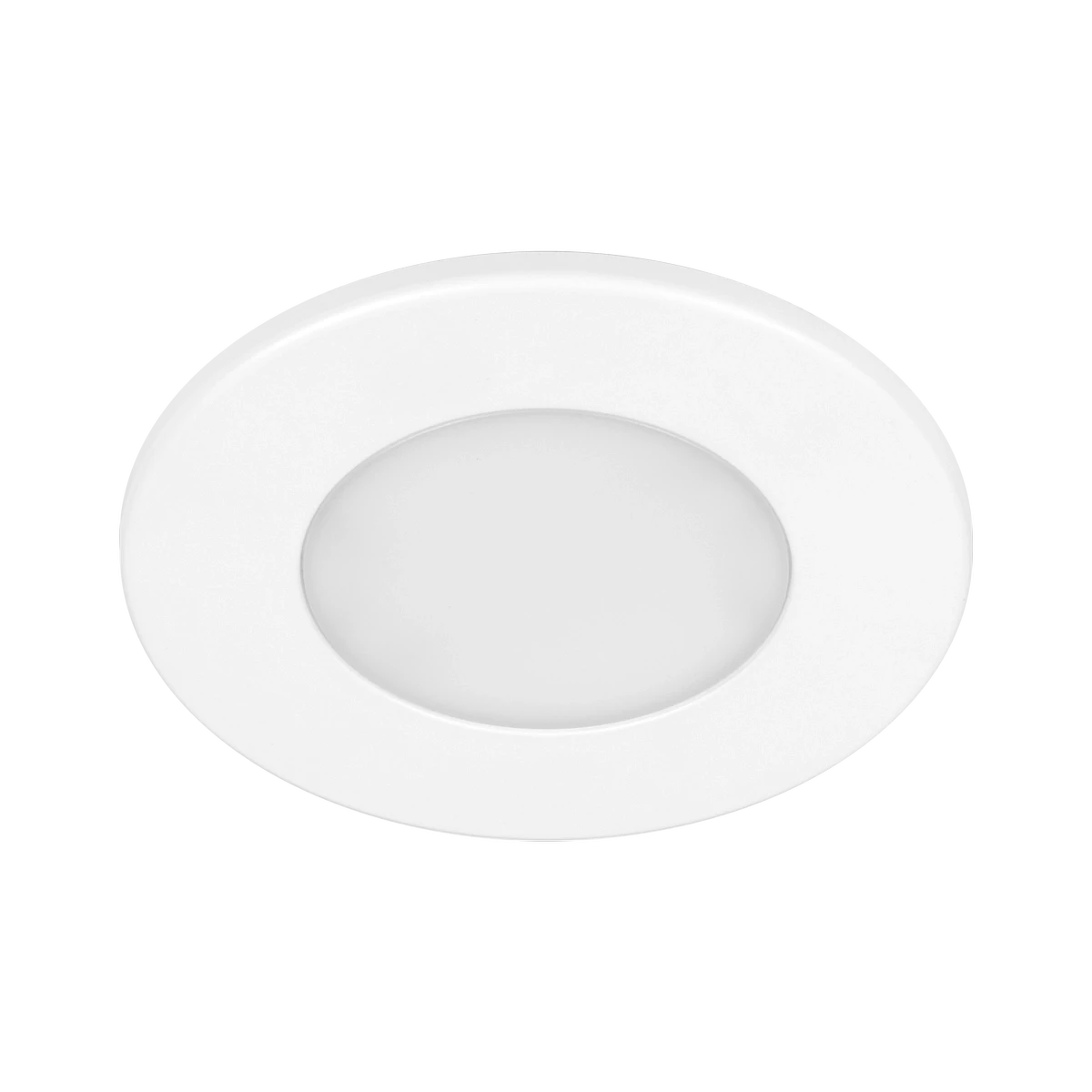 Lunette 4inch 5CCT Diffuse Surface Mount Downlight, White Finish