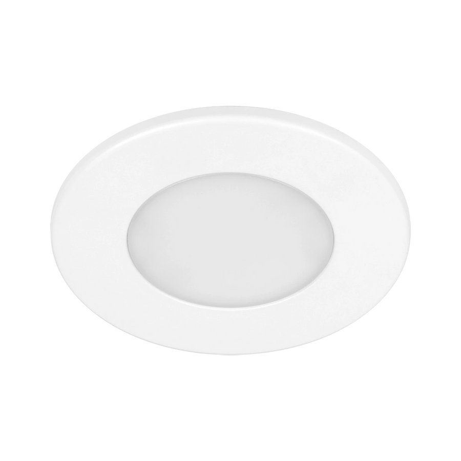 Lunette 4inch 5CCT Diffuse Surface Mount Downlight, White Finish