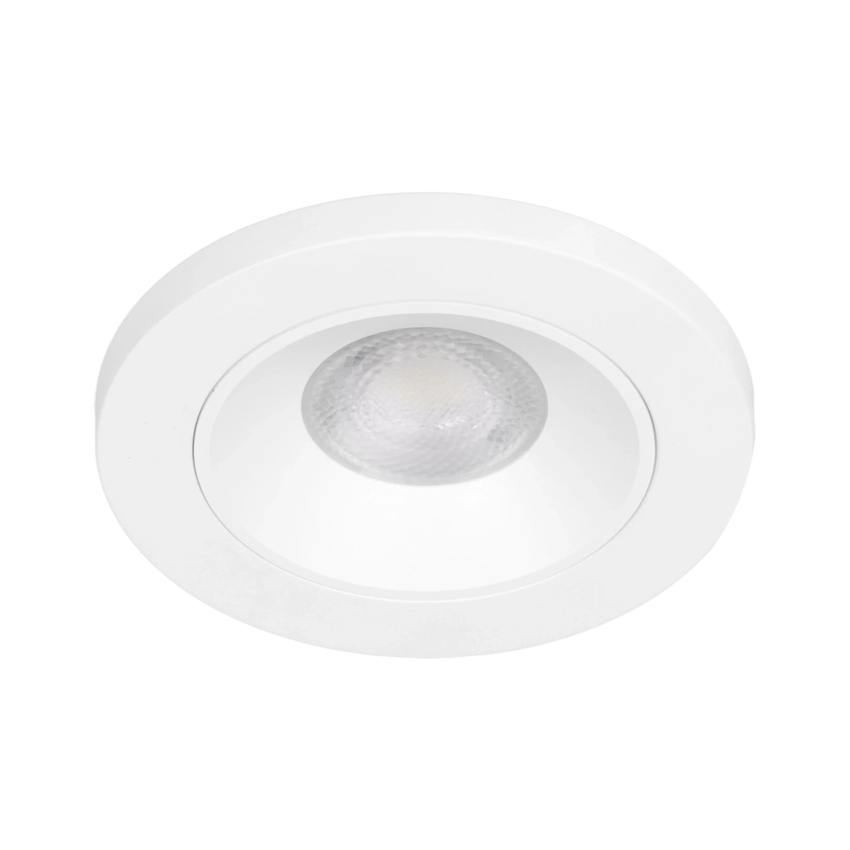 Lunette 4inch 5CCT Regressed Surface Mount Downlight, White Finish