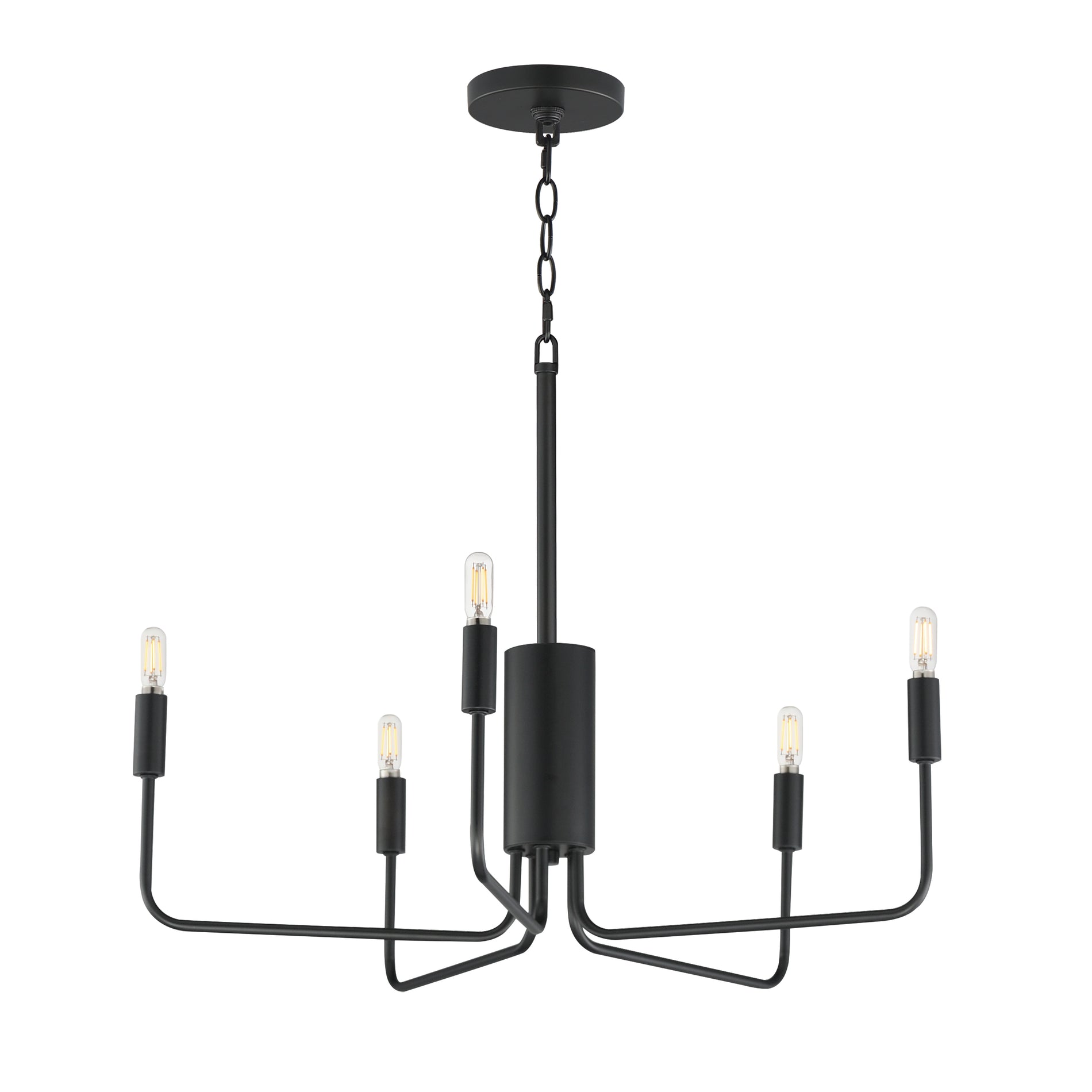 Maxim Lighting 24865 Abner 5-Light Chandelier – 24 Inch