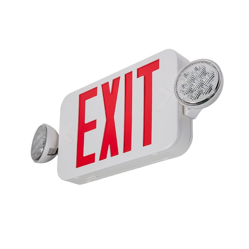 MaxLite EXC-RWRC Combination Emergency Exit Light, Red