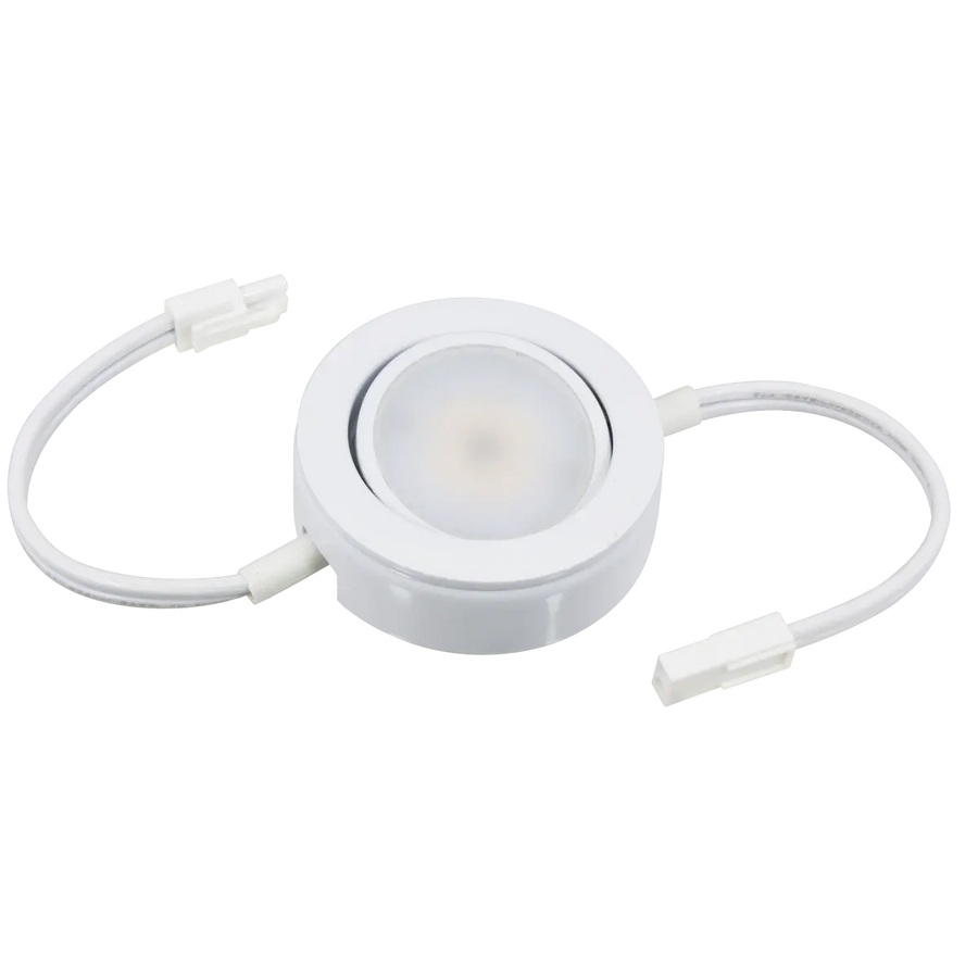 MVP 27K In-Line Puck Light in White