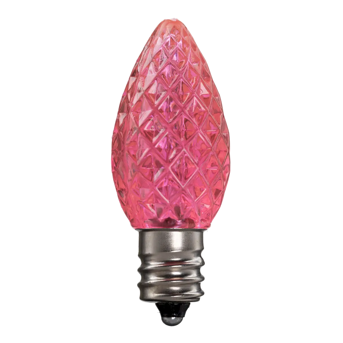 Dimmable C7 Clear Blub Light Pink Box of 25