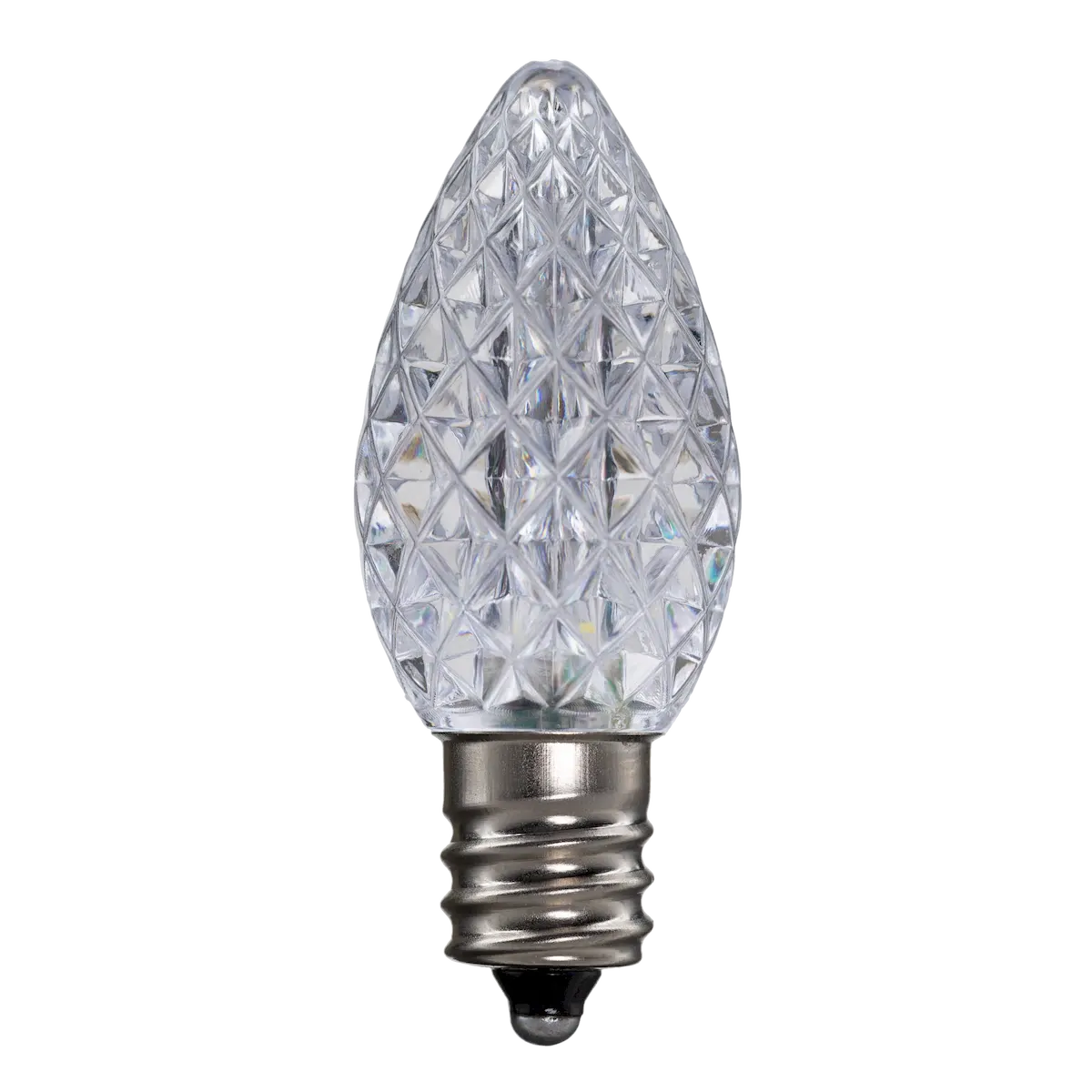 Dimmable C7 Faceted Bulb 6500K Box of 25