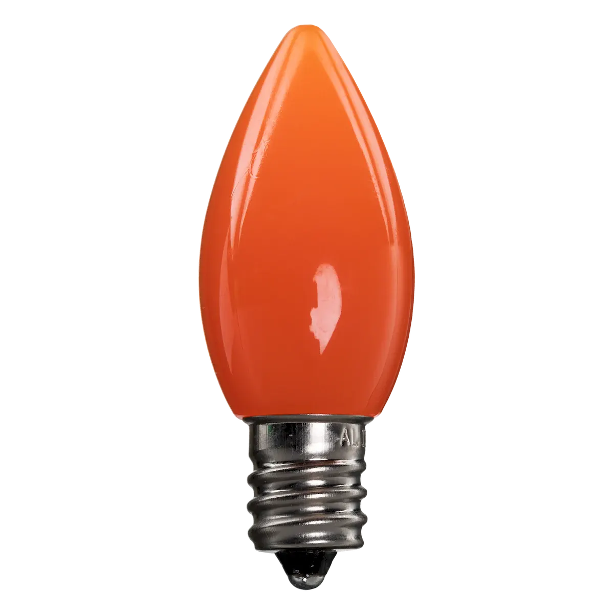Dimmable C7 Opaque Bulb Orange Box of 25