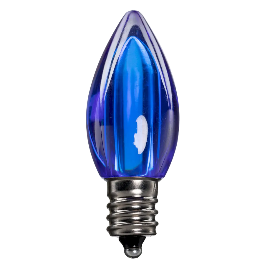 Dimmable C7 Clear Blub Blue Box of 25