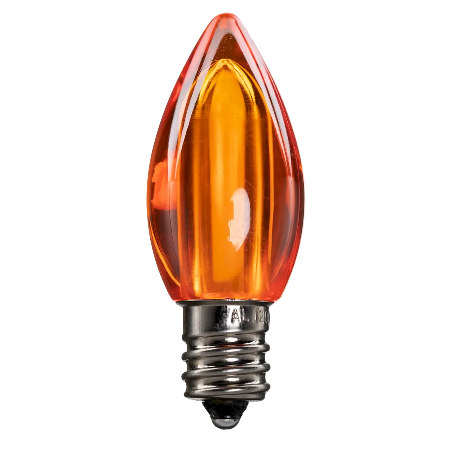 Dimmable C7 Clear Blub Orange Box of 25