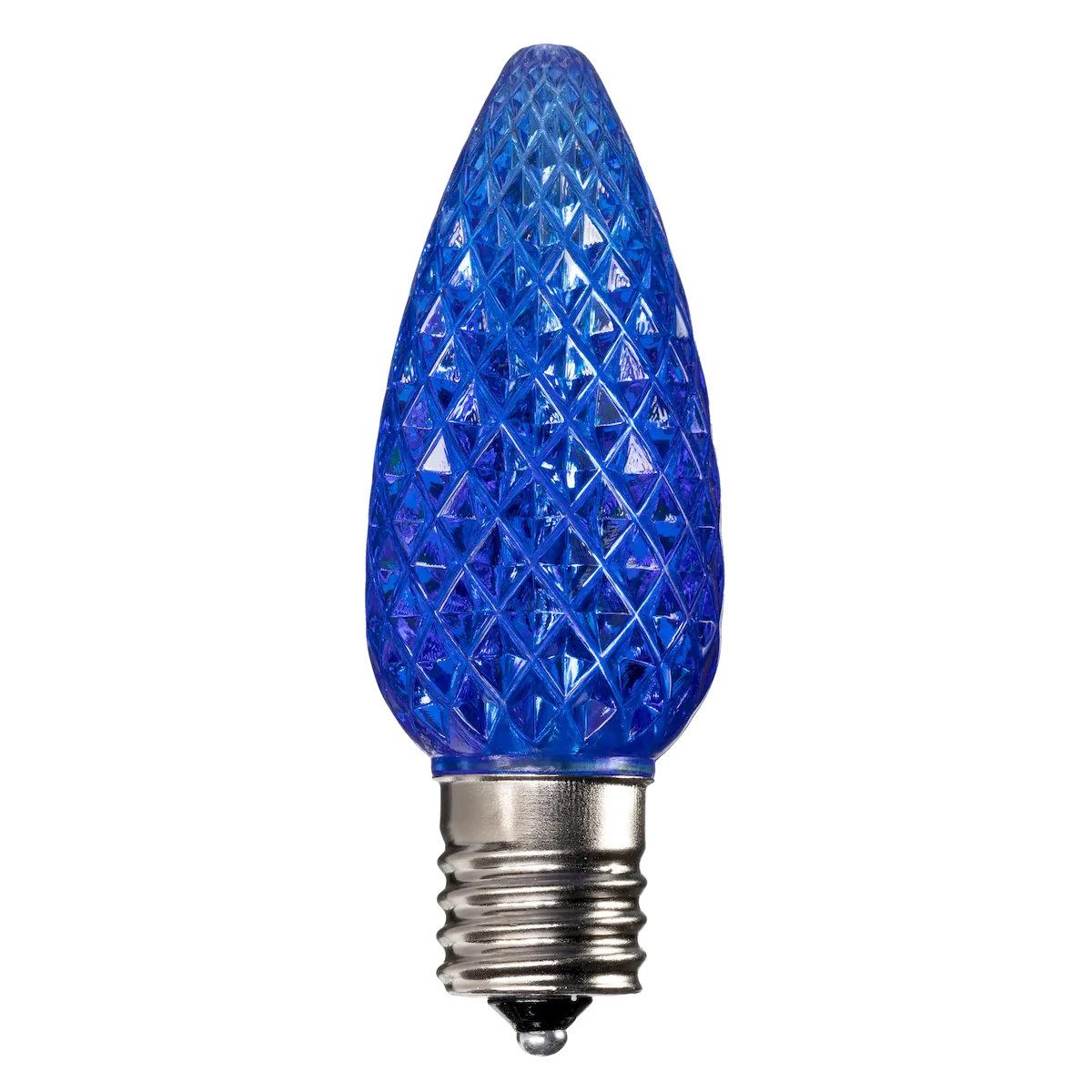 Dimmable C9 Faceted Bulb Blue Box of 25