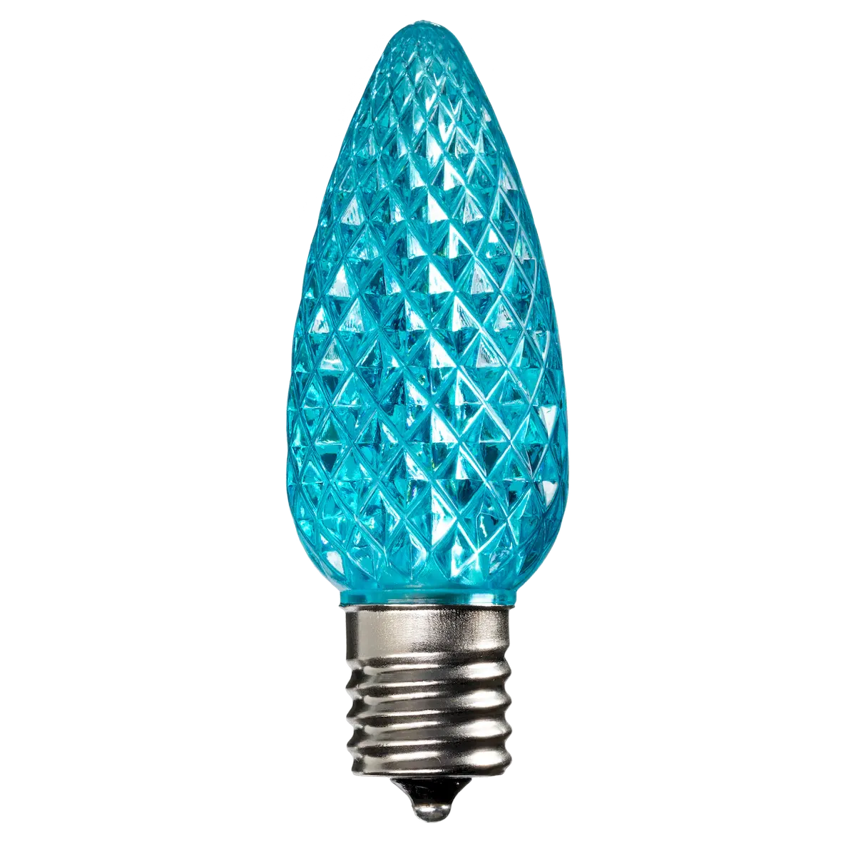 Dimmable C9 Clear Blub Teal Box of 25