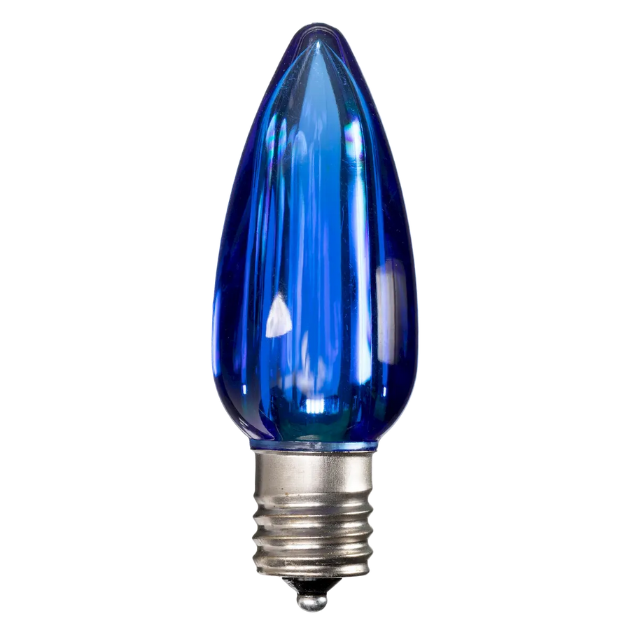 Dimmable C9 Clear Blub Blue Box of 25