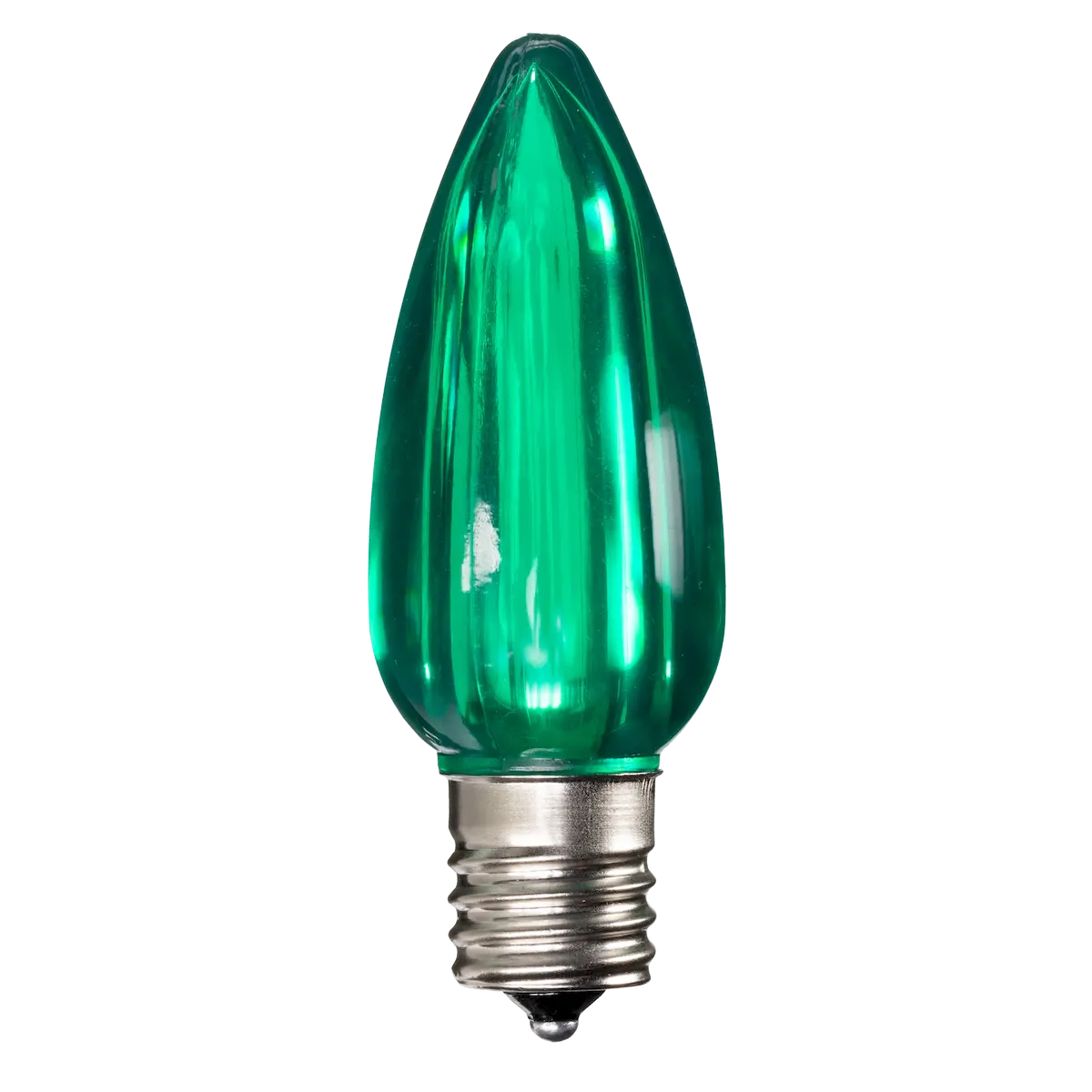 Dimmable C9 Clear Blub Green Box of 25