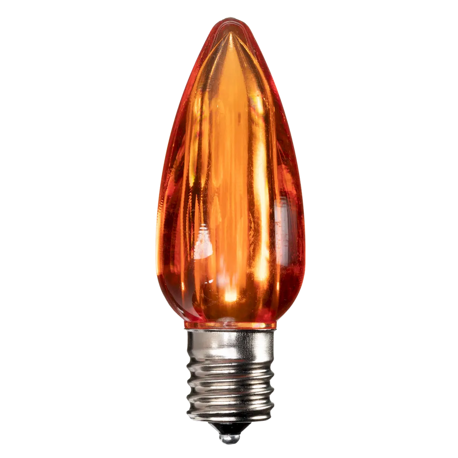 Dimmable C9 Clear Blub Orange Box of 25