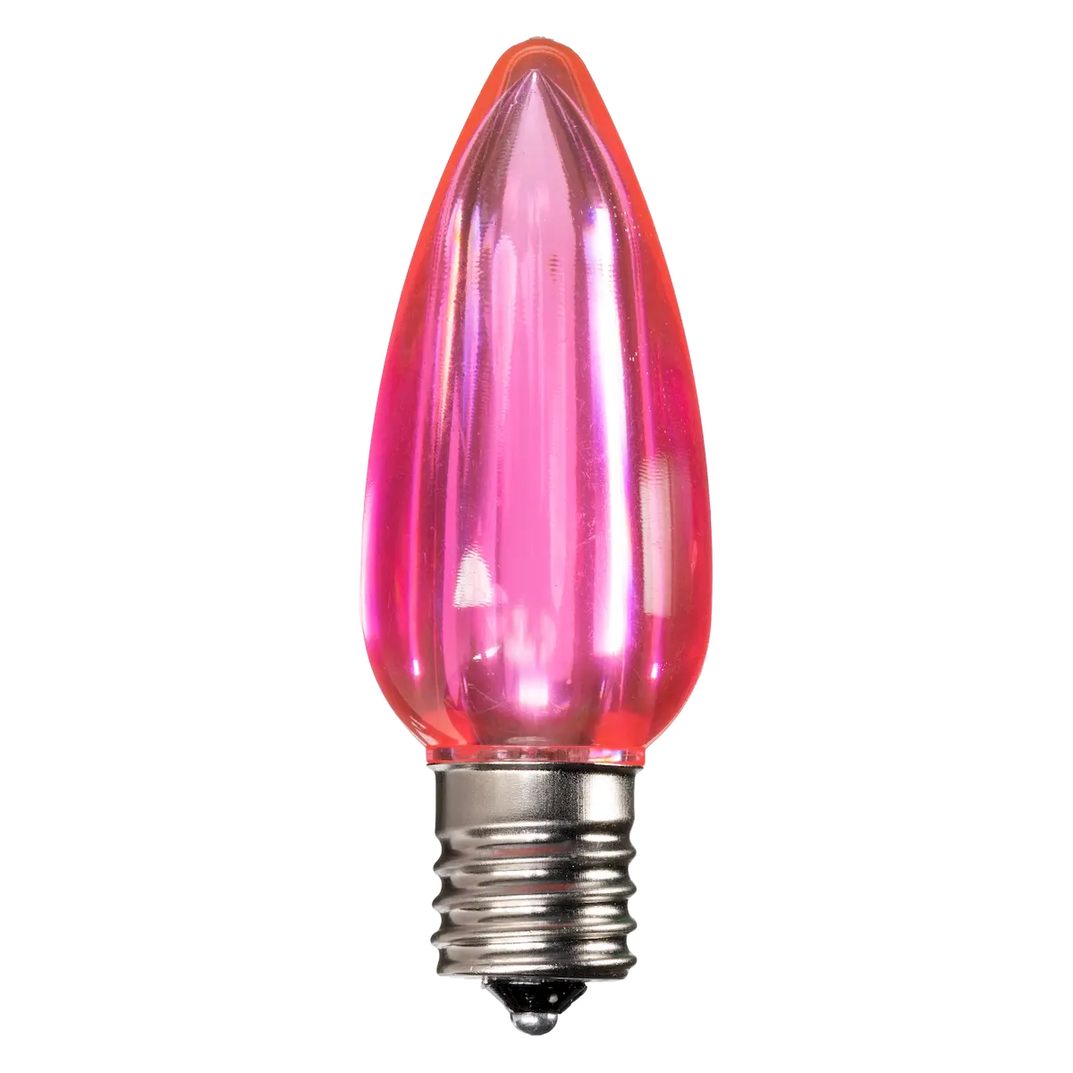 Dimmable C9 Clear Blub Pink Box of 25