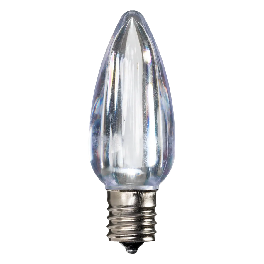 Dimmable C9 Clear Blub 6500K Box of 25
