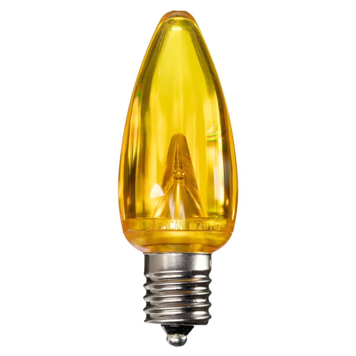 Dimmable C9 Clear Blub Yellow Box of 25