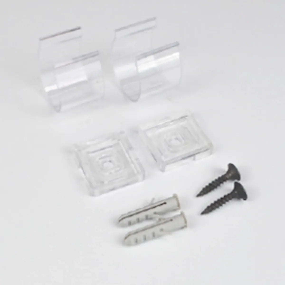 Neonflex Pro 360 Tranparent Fully Closed Clips (Bag of 4)