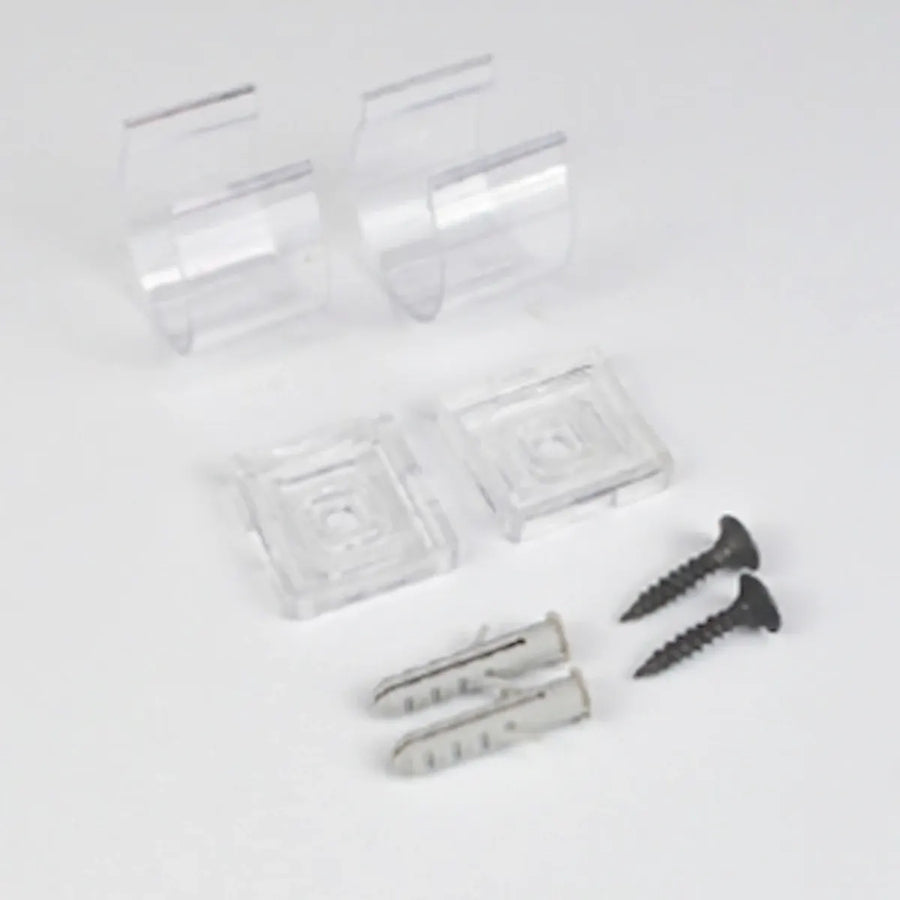 Neonflex Pro 360 Tranparent Fully Closed Clips (Bag of 4)