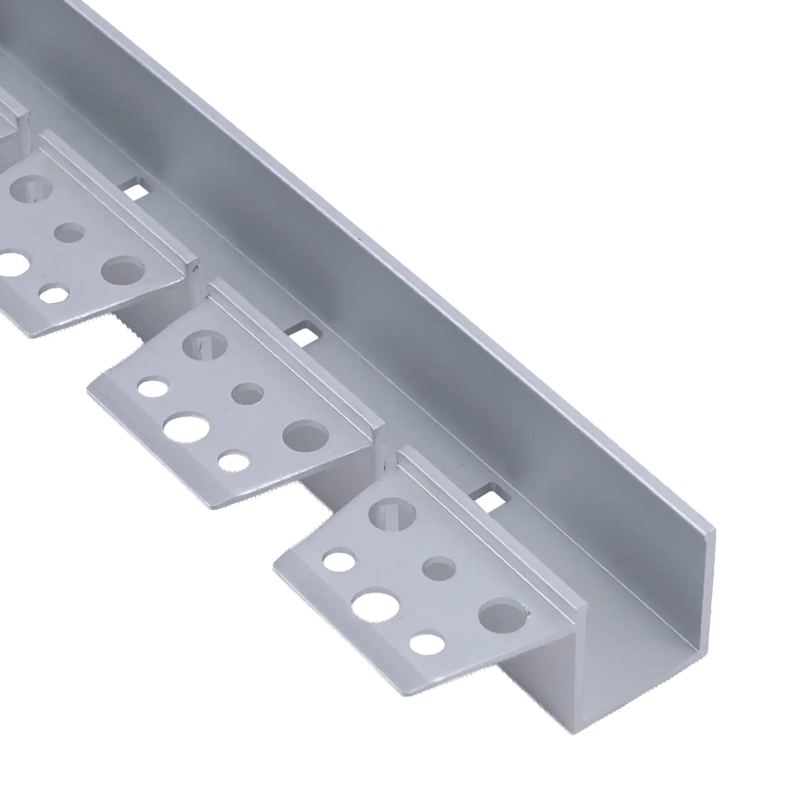 NeonFlex Pro Apex 1M Single Flange Flexible Mud-in Aluminum Channel