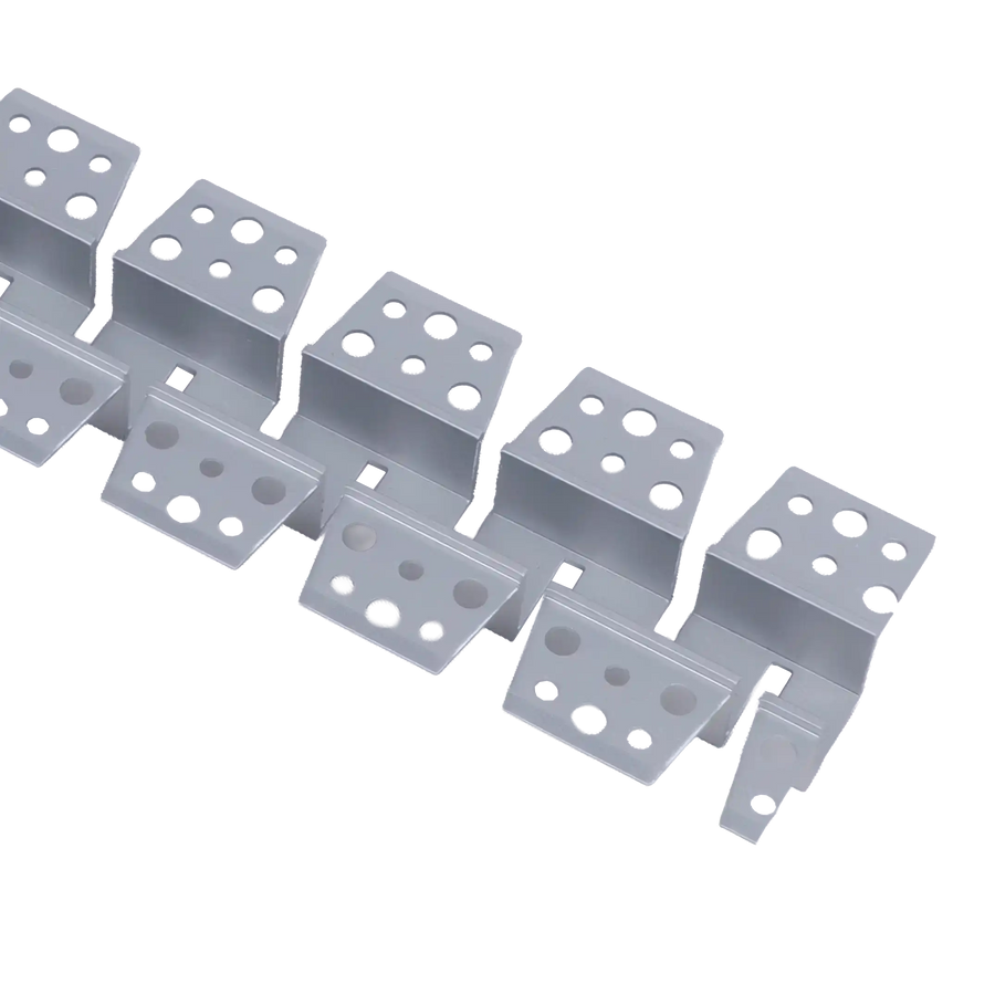 NeonFlex Pro Apex 1M Double Flange Flexible Mud-in Aluminum Channel